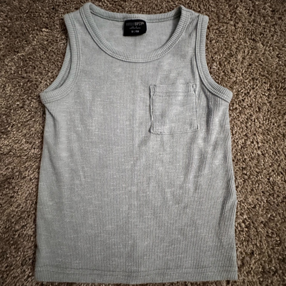 Sea Blue Little Bipsy Tank 24mth